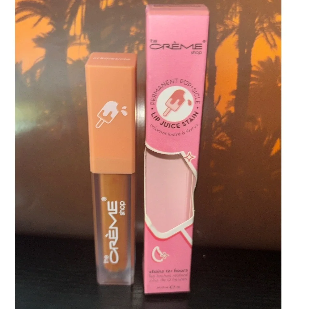 The Crème Shop Crèmesicle Permanent Pop-Sicle Lip Juice Stain NIB